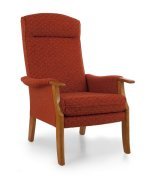 View Belmont Chair, Vintage Terracotta