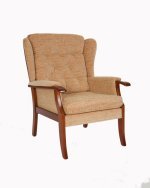 View Charlbury Chair, Portobello Boucle Rust